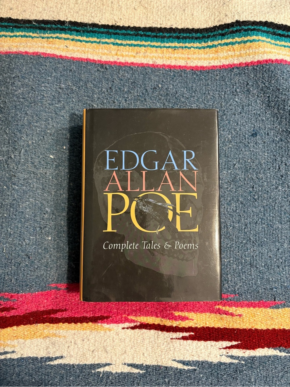 Complete Tales & Poems Edgar Allan Poe Book Black & Yellow